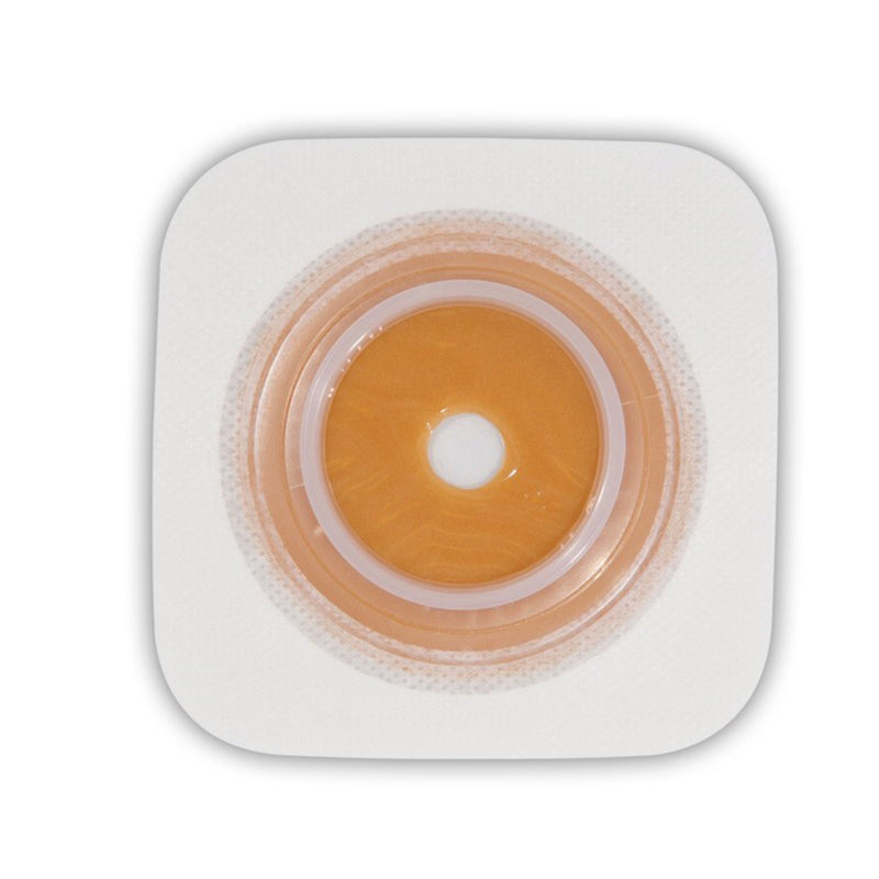 Sur-Fit Natura® Ostomy Barrier Trim to Fit, Extended Wear Stomahesive® Without Tape 57 mm Flange Sur-Fit® Natura® System Hydrocolloid 1-3/8 to 1-3/4 Inch Opening 4 X 4 Inch (365734_EA) 1/EA
