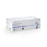 McKesson Confiderm® 6.5CX Exam Glove Medium NonSterile Nitrile Extended Cuff Length Textured Fingertips Blue Chemo Tested (921607_BX) 100/BX