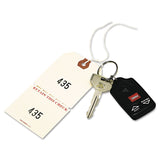 Avery® Duplicate Auto Park Tags, 1-500, 4.75 x 2.38, Manila, 500/Box (AVE18670) Pack of 500