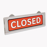 COSCO Message/Business Hours Sign, 15 x 20.5, Black/Red (COS098221) Each