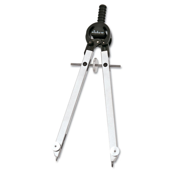 Chartpak® Masterbow Compass, 10" Maximum Diameter, Steel, Chrome (CHA401N)