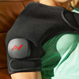 Hyperice Venom 2 Heat and Massage Therapy Wrap Shoulder One Size Fits Most Neoprene / Silicone Reusable (1235906_EA) 1/EA