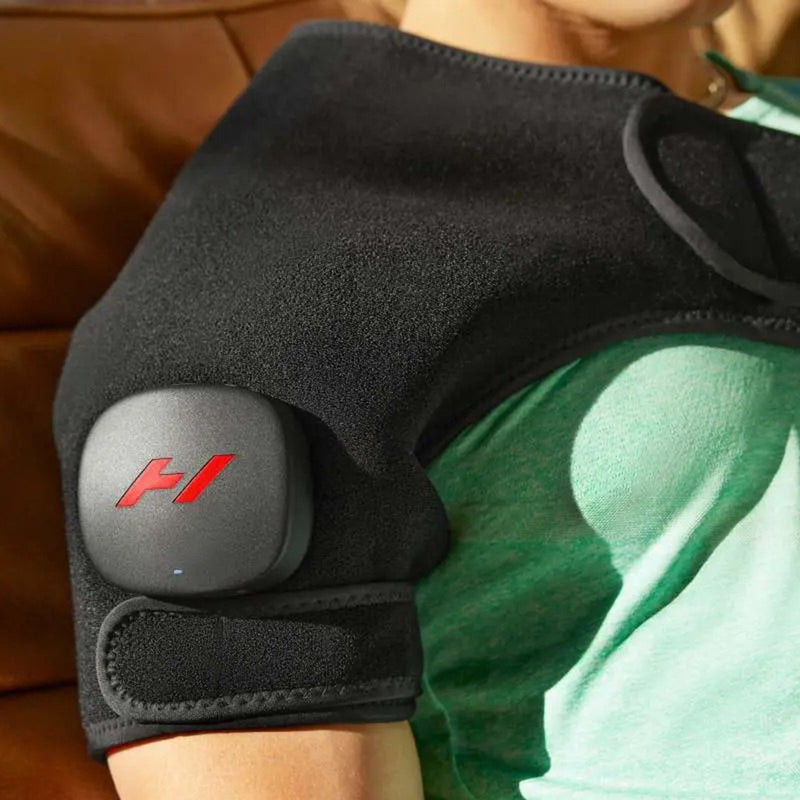 Hyperice Venom 2 Heat and Massage Therapy Wrap Shoulder One Size Fits Most Neoprene / Silicone Reusable (1235906_EA) 1/EA