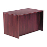 Alera® Alera Valencia Series Straight Front Desk Shell, 47.25" x 29.5" x 29.63", Mahogany (ALEVA214830MY)