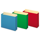 Pendaflex® File Cabinet Pockets, 3.5" Expansion, Letter Size, Blue, 10/Box (PFXFC1524PBLU) Pack of 10