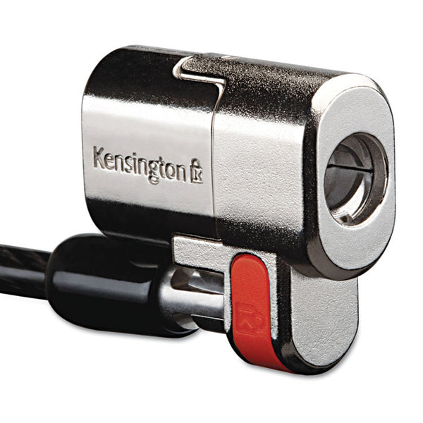 Kensington® ClickSafe Keyed Laptop Lock, 5 ft Cable, Black (KMW64637)