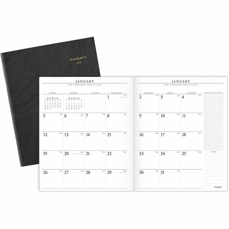 Executive Monthly Padfolio Refill, 11 x 9, White Sheets, 13-Month (Jan to Jan): 2025 to 2026 (AAG7090910) Each