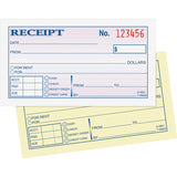Adams Money/Rent Receipt Book, Two-Part Carbonless, 4.88 x 2.75, 50 Forms Total (ABFDC2501) Each