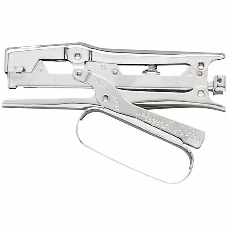 Advantus Lightweight Clipper Stapler, Metal with Chrome Finish (ACE07020) Each