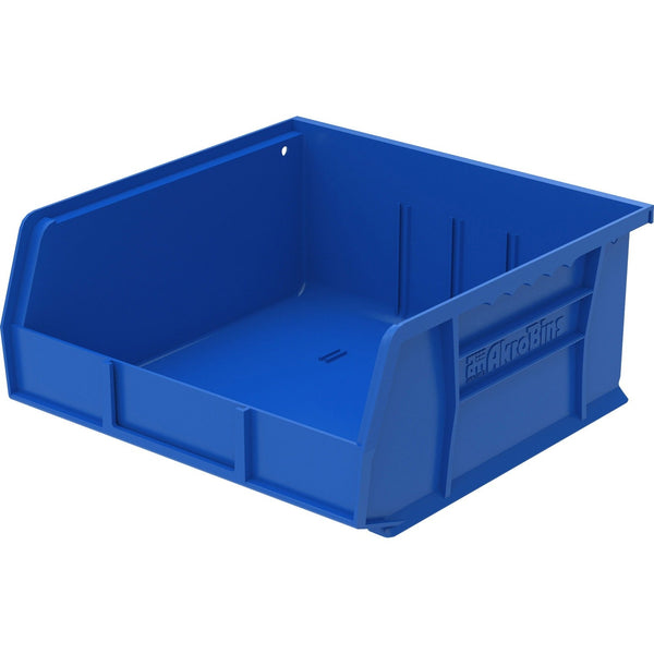 Akro-Mils Akrobin, Unbreakable/Waterproof, 10 7/8&quot;x11&quot;x5&quot;, Blue (AKM30235B)