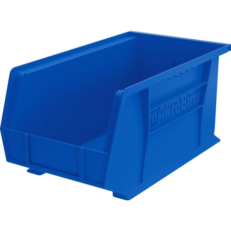 Akro-Mils Akrobin, Unbreakable/Waterproof, 14 3/4&quot;x8 1/4&quot;x7&quot; Blue (AKM30240B)