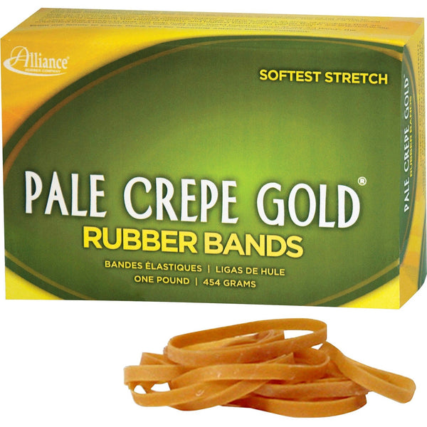 Alliance Rubber Rubber Bands, Size 18, 1 lb., 3&quot;x1/16&quot;, Crepe (ALL20185) Each