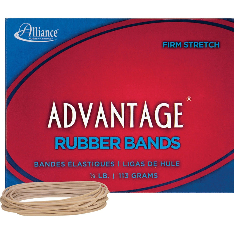 Alliance Rubber Rubber Bands, Size 19, 1/4 lb., 3 1/2&quot; x 1/16&quot;, Advantage (ALL26199) Each
