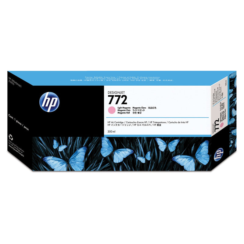 HP HP 772, (CN631A) Light Magenta Original Ink Cartridge (HEWCN631A) Each