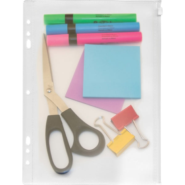 Anglers Zip-All Ring Binder Pockets, Clear (ANG52) Each