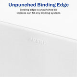 Avery Individual Legal Exhibit Dividers, Avery Style, 1 Printed Tab(s), Character, R, 8.5" x 11" (AVE01388) 1 Pack
