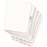 Avery Individual Bottom Tab Legal Dividers, 25 x Dividers (AVE12398) 1 Pack