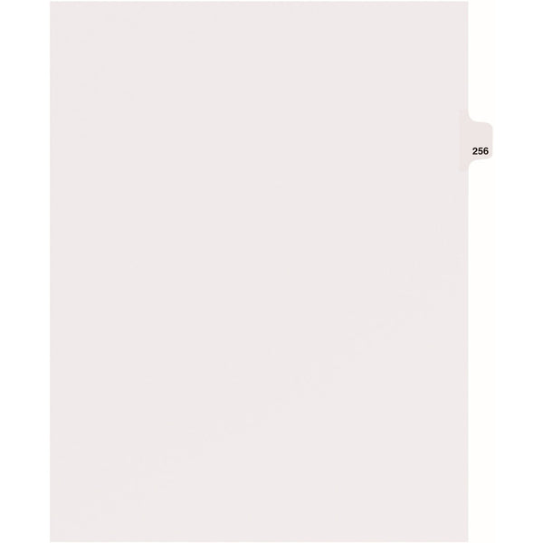 Avery&reg; Individual Legal Dividers, Letter Size, Exhibit 256, White (AVE82472)