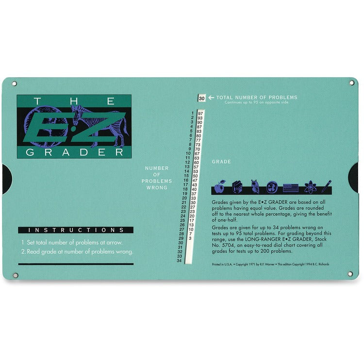 Advantus E Z Grader Chart (AVT5703) Each
