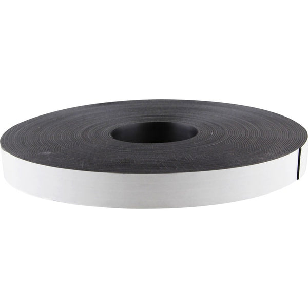 Zeus Adhesive Magnetic Tape, Flexible, 1&quot;x100', Black (BAU66100) Each
