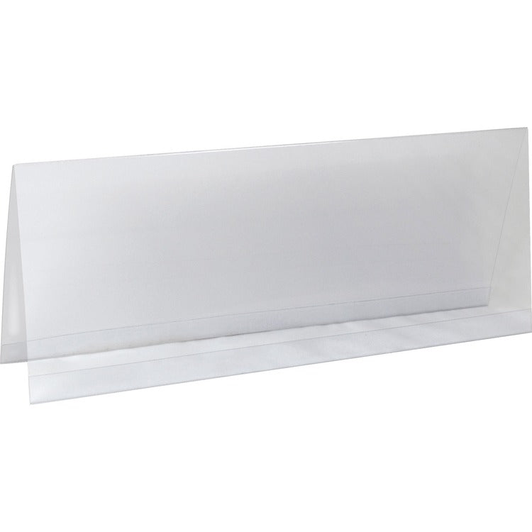 C-Line Tent Card Holders, 4 1/4" x 11", Rigid Heavyweight Clear Plastic, 25/Box (CLI87507) Each