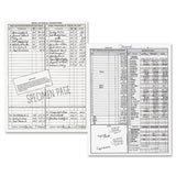 Dome Simplified Monthly Bookkeeping Record, 4 Column Format, Tan Cover, 11 x 8.5 Sheets, 128 Sheets/Book (DOM612) Each