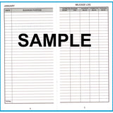 Dome Auto Mileage Log, One-Part (No Copies), 6.5 x 6.25, 32 Forms Total (DOM770) Each