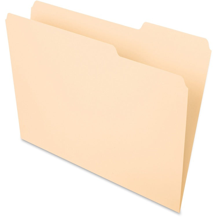 Pendaflex Manila File Folders, 1/3-Cut Tabs, Right Position, Letter Size, 100/Box (PFX752133) Box of 100