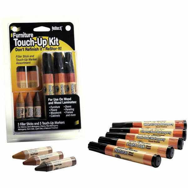 ReStor-it ReStor-It Furniture Touch-Up Kit, 8 Piece Kit (MAS18000) Set of 3