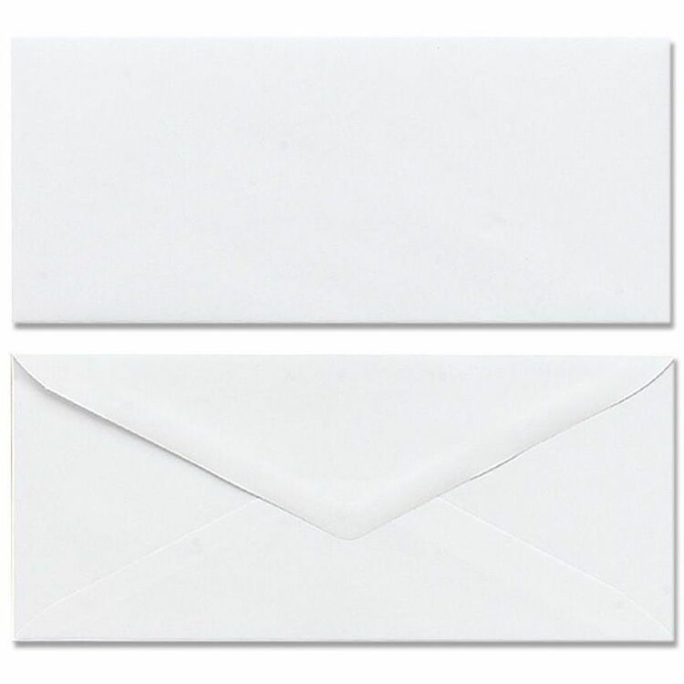 Mead Plain Envelope, No. 6.75, White (MEA75100)