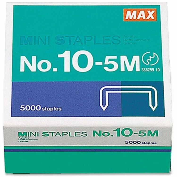 MAX Mini Staples (MXB105M) Box of 5000