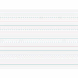 Pacon Multi-Program Handwriting Papers, 500 Sheets, 1.13" Ruled, Unruled Margin, 10 1/2" x 8", White Paper (PAC2418) 1 Ream