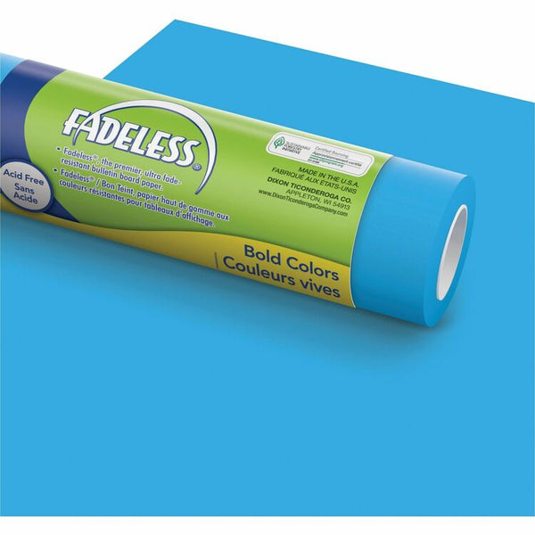 Fadeless Fadeless Paper Roll, 50lb, 48" x 50ft, Brite Blue (PAC57175) 1 Roll