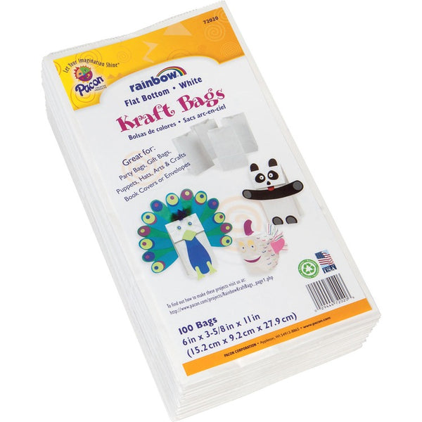 Creativity Street Rainbow Bags (PAC72020) Pack of 100