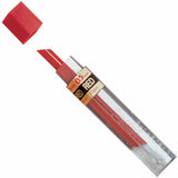 Pentel Colored Lead Refill, 0.5 mm, HB, Red, 12 Leads/Tube, 3 Tubes (PENPPR5) 1 Dozen
