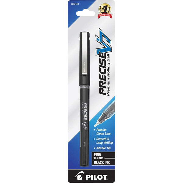 Pilot Rollerball Pen, Fine Point, Black Ink (PIL35340)