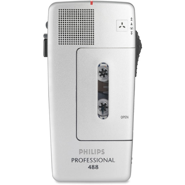 Philips Pocket Memo 488 Slide Switch Mini Cassette Dictation Recorder (PSPLFH048800B) Each