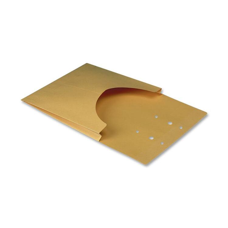 Quality Park Classification Pockets, 1" Expansion, Letter Size, Kraft, 100/Box (QUAE9400) Each
