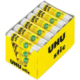 UHU Stic Permanent Glue Stick, 0.29 oz, Dries Clear (STD99648) Box of 24