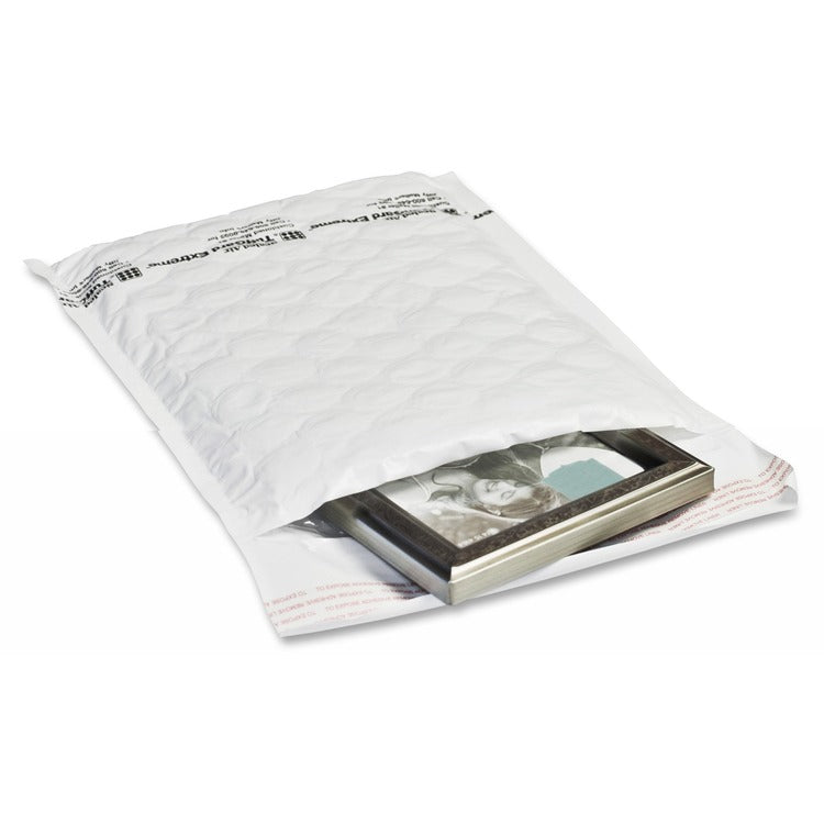 Sealed Air Cushioned Mailers, 9 1/2"x14 1/2", White, Case of 50 (SEL10649) Carton of 50