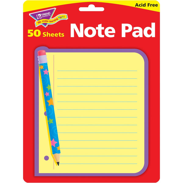Trend Note Paper Note Pad, 5&quot;x5&quot;, 50 sheets (TEPT72029) Each