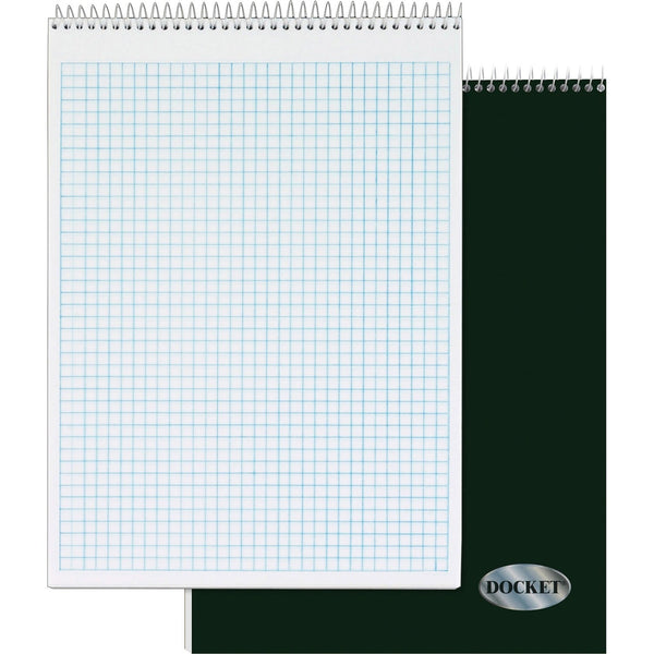 TOPS Quadrille Pad, 8 1/2&quot; x 11 3/4&quot; 70 sheets, 4 Squares Per Inch, WE (TOP63801) Each