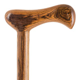 Brazos™ Twisted T-Handle Cane Wood 37 Inch Height Brown (1229018_EA) 1/EA