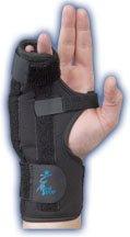 Med Spec® Boxer Fracture Brace Aluminum / Felt Left Hand Black Medium (706850_EA) 1/EA