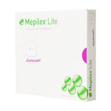 Mepilex® Lite Thin Foam Dressing 4 X 4 Inch Without Border Film Backing Silicone Adhesive Square Sterile (563657_CS) 50/CS