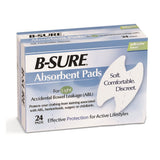 B-Sure® Incontinence Liner Heavy Absorbency Texel Fiber Core One Size Fits Most (142440_BX) 24/BX