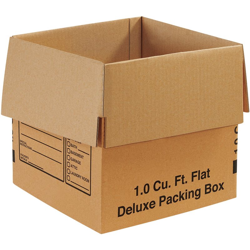 12 x 12 x 12" Deluxe Packing Boxes (121212DPB) Bundle Of 25