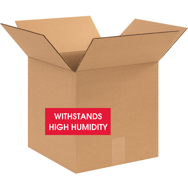 12 x 12 x 12" V3c Weather-Resistant Corrugated Boxes (121212V3C) Bundle Of 20
