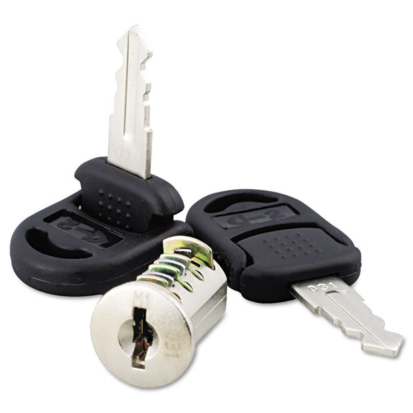 Alera® Core Removable Lock and Key Set, Silver, 2 Keys (ALEVA501111)