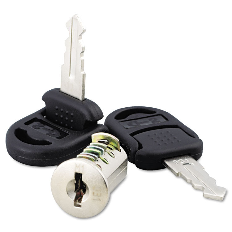 Alera® Core Removable Lock and Key Set, Silver, 2 Keys (ALEVA501111) 1 Set